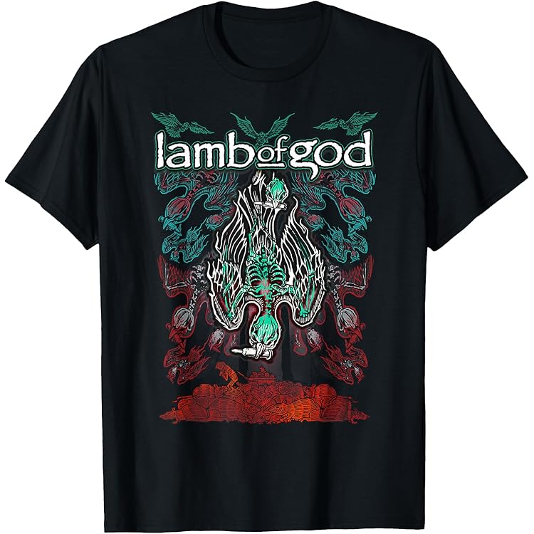 Lamb of God The Deth T-Shirt : Amazon.co.uk: Fashion
